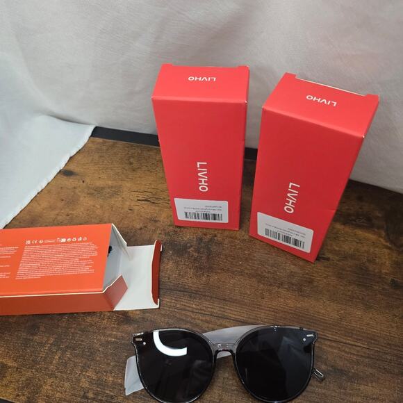 Accessories - Bundle Sunglasses Womens Trendy 2025 Classic Round Retro Vintage Shades Large